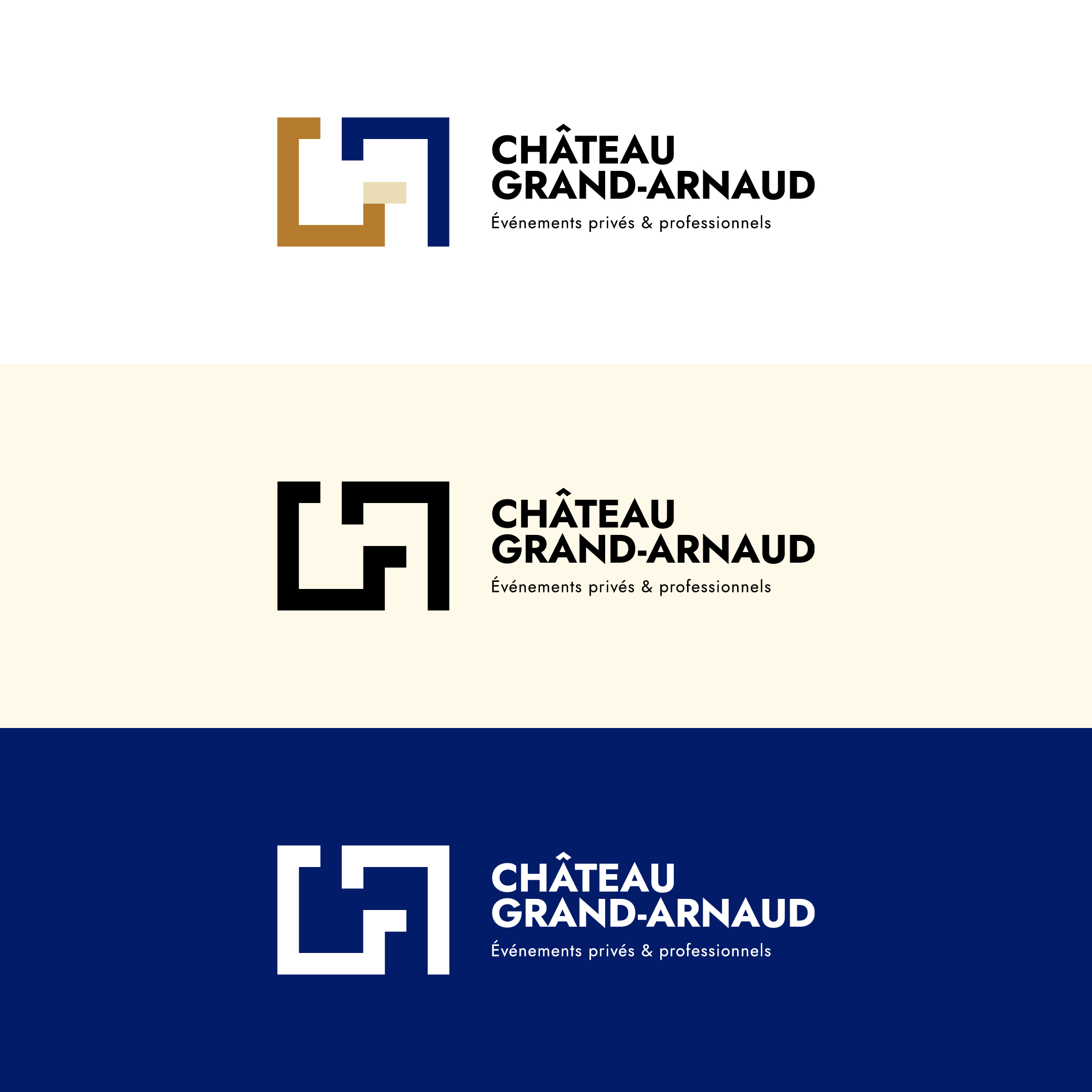Logos chateau grand arnaud